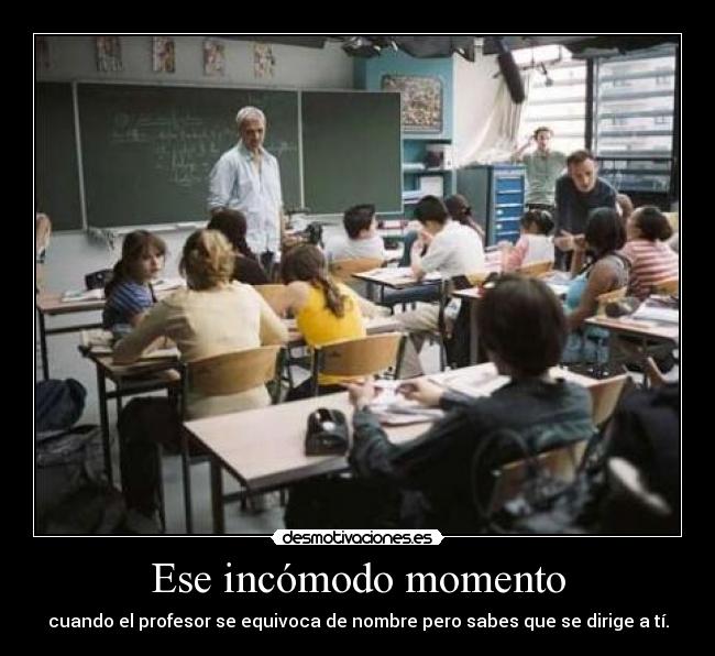 Ese incómodo momento - 