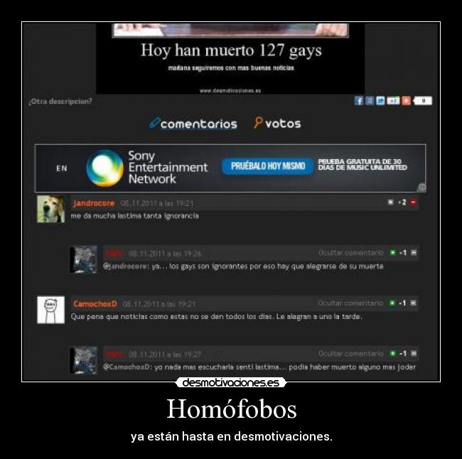 Homófobos - 