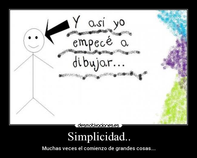 Simplicidad.. -