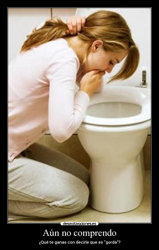 Aún no comprendo - ¿Qué te ganas con decirle que es gorda?
