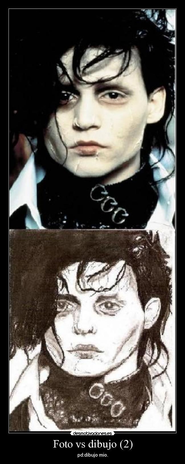 Foto vs dibujo (2) - pd:dibujo mio.
