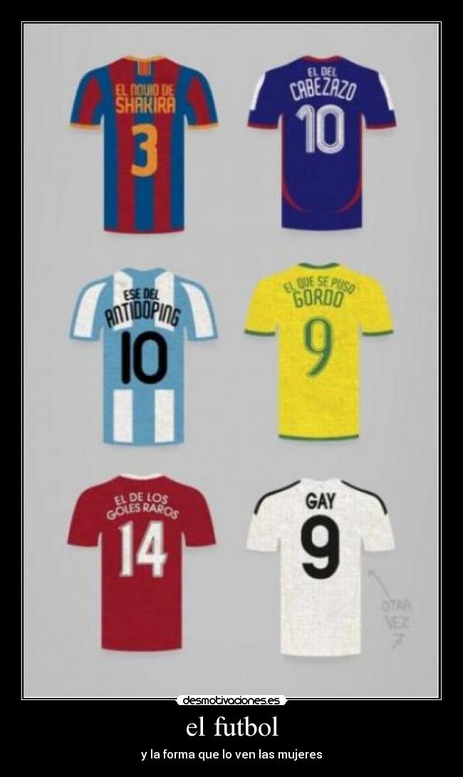 el futbol - y la forma que lo ven las mujeres