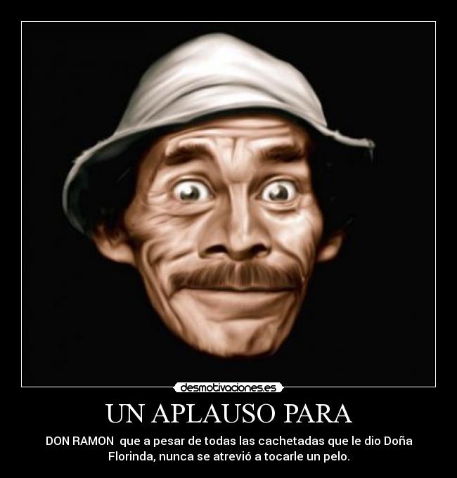UN APLAUSO PARA -