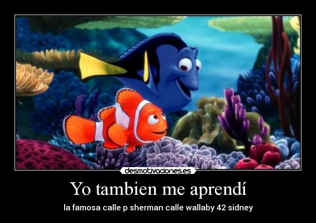 Yo tambien me aprendí - 