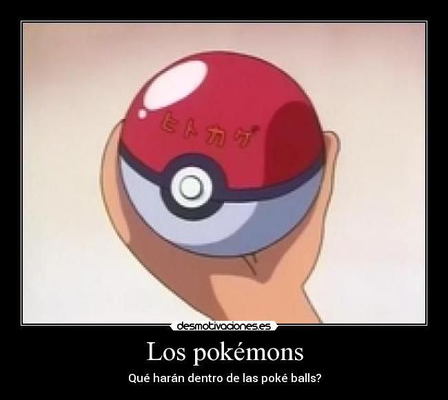 Los pokémons - 