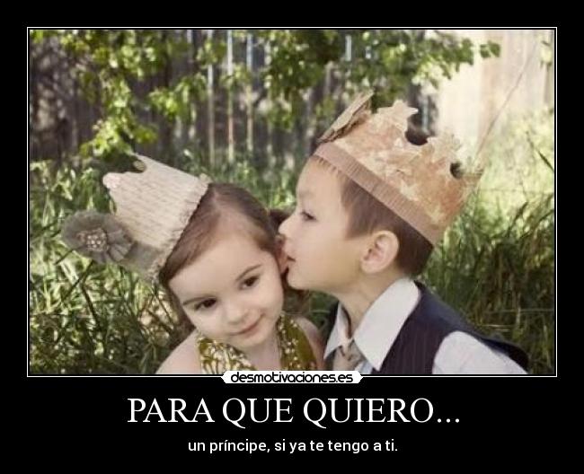 PARA QUE QUIERO... - 