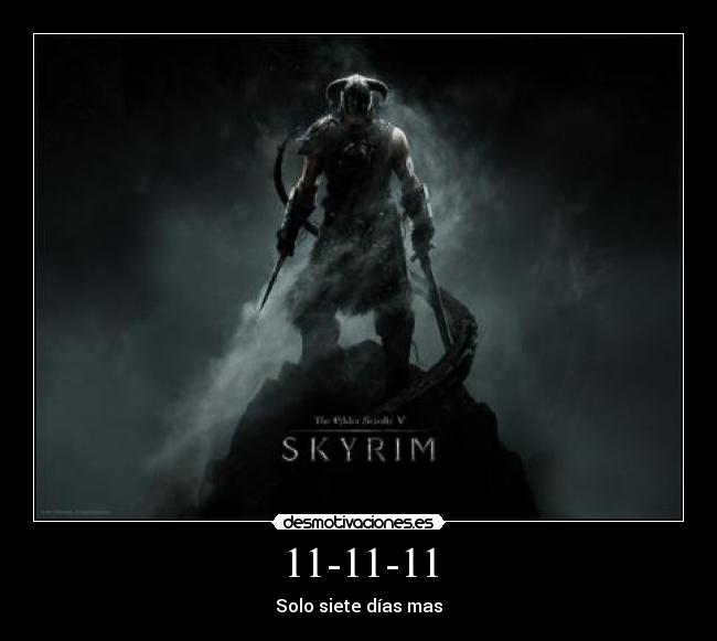 11-11-11 - Solo siete días mas