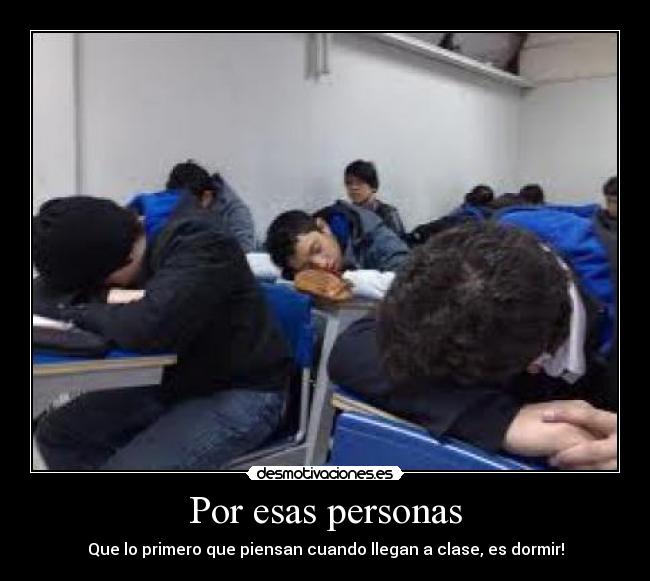 Por esas personas - 