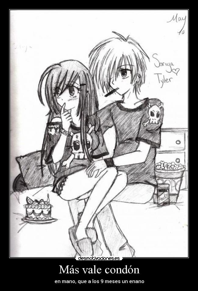 Más vale condón - en mano, que a los 9 meses un enano