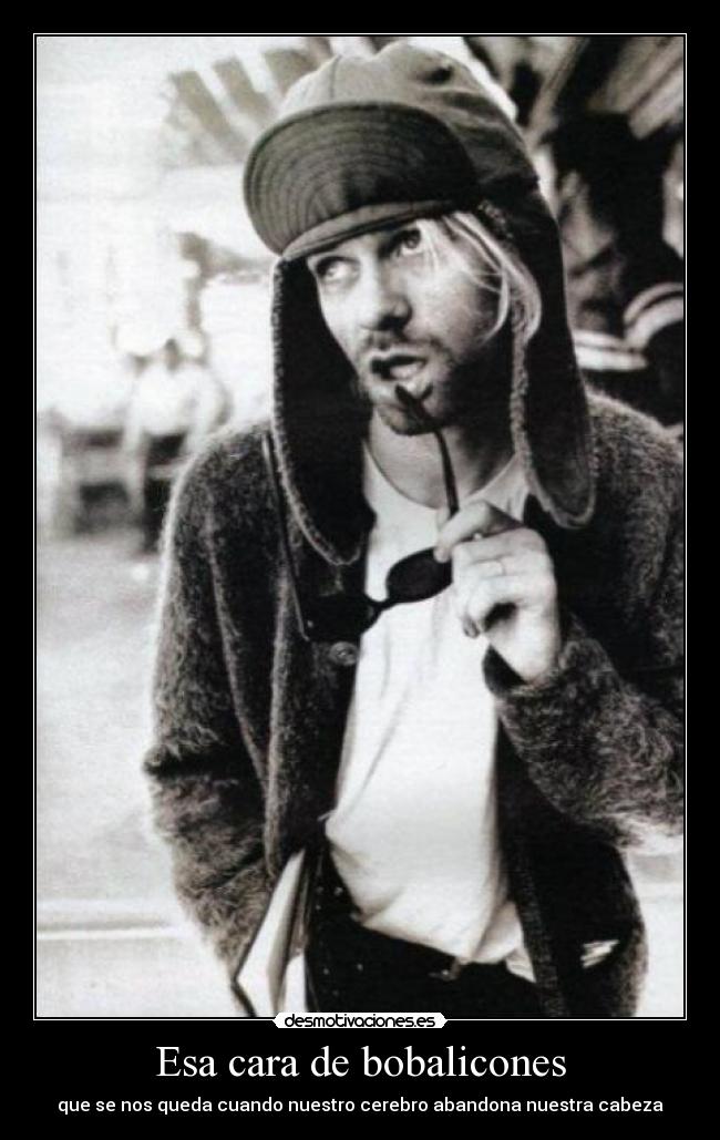 Esa cara de bobalicones - 
