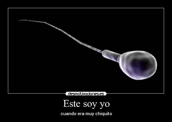 Este soy yo - cuando era muy chiquito