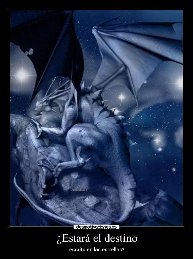 ¿Estará el destino -