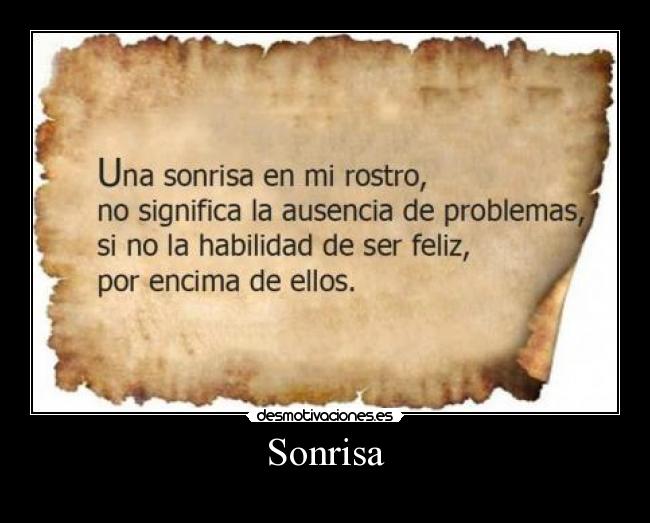 Sonrisa -