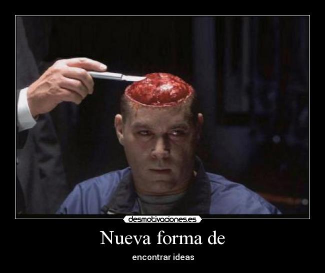 Nueva forma de - encontrar ideas