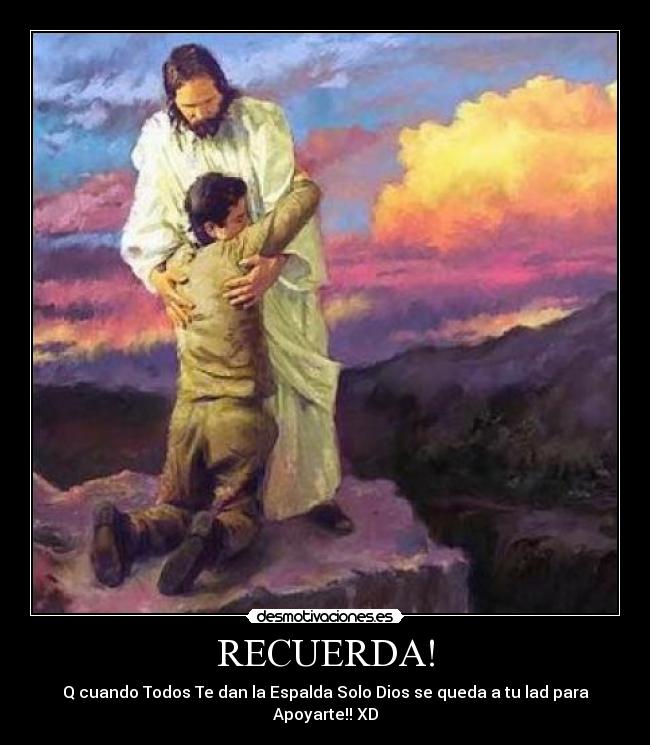 carteles dios desmotivaciones