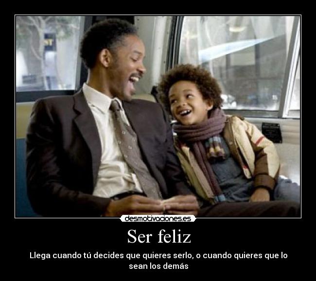 carteles ser feliz desmotivaciones