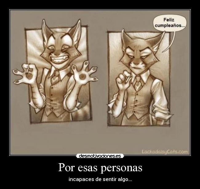 Por esas personas - 