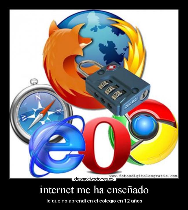 internet me ha enseñado -