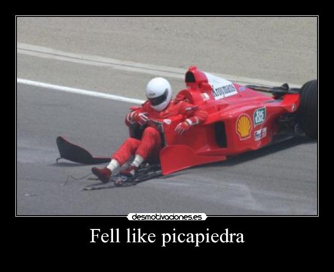 Fell like picapiedra - 