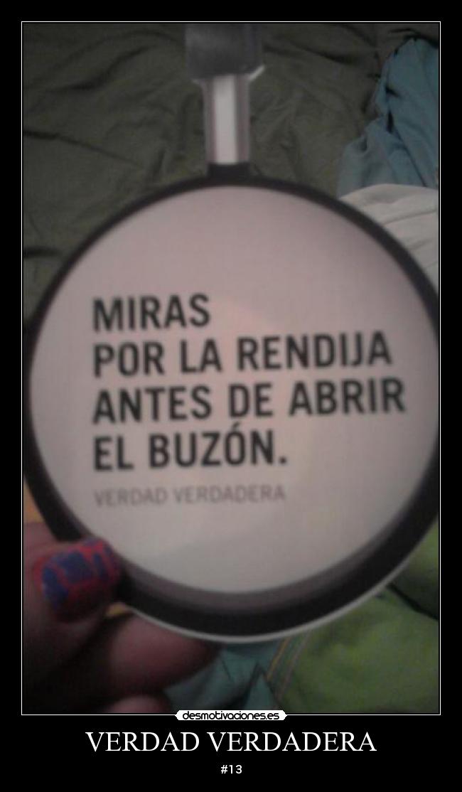 VERDAD VERDADERA - #13