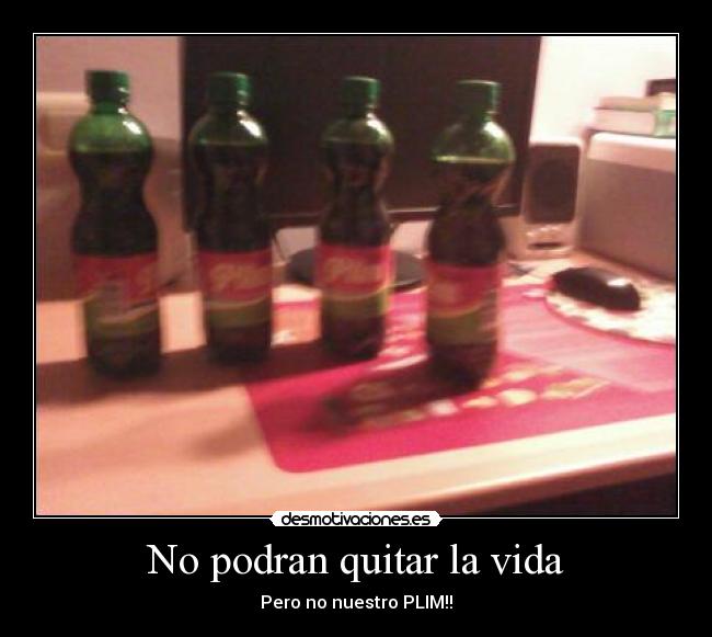 No podran quitar la vida - Pero no nuestro PLIM!!
