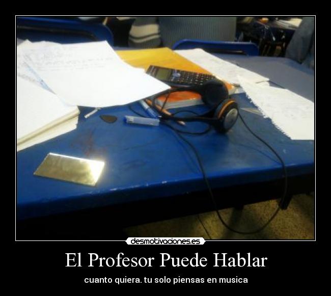 El Profesor Puede Hablar -