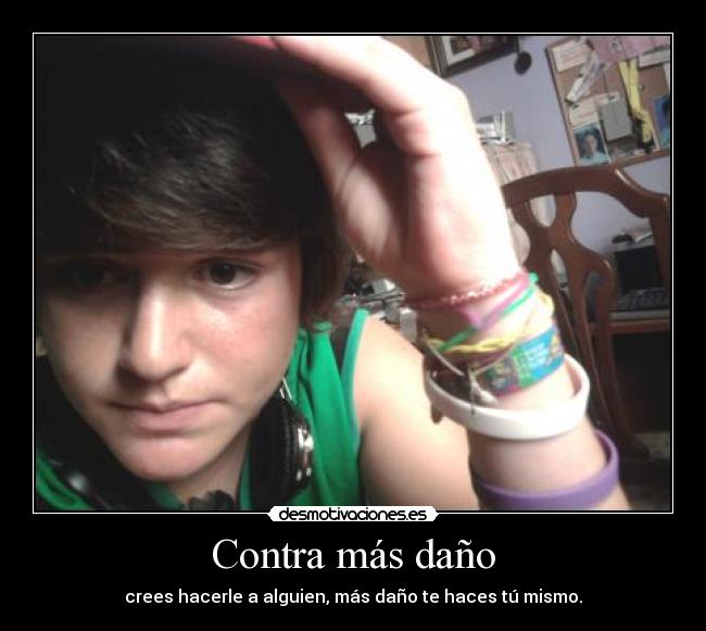 Contra más daño - 