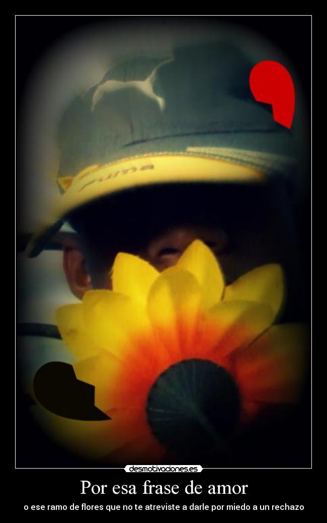 Por esa frase de amor -