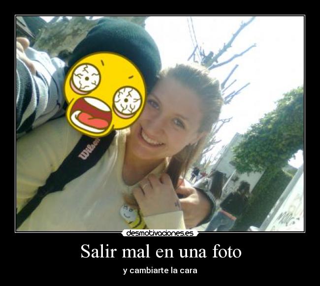 Salir mal en una foto - 