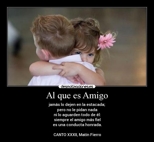 Al que es Amigo -