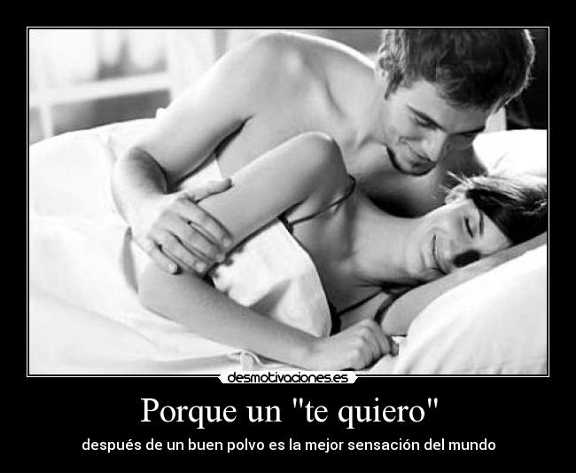 Porque un te quiero - 