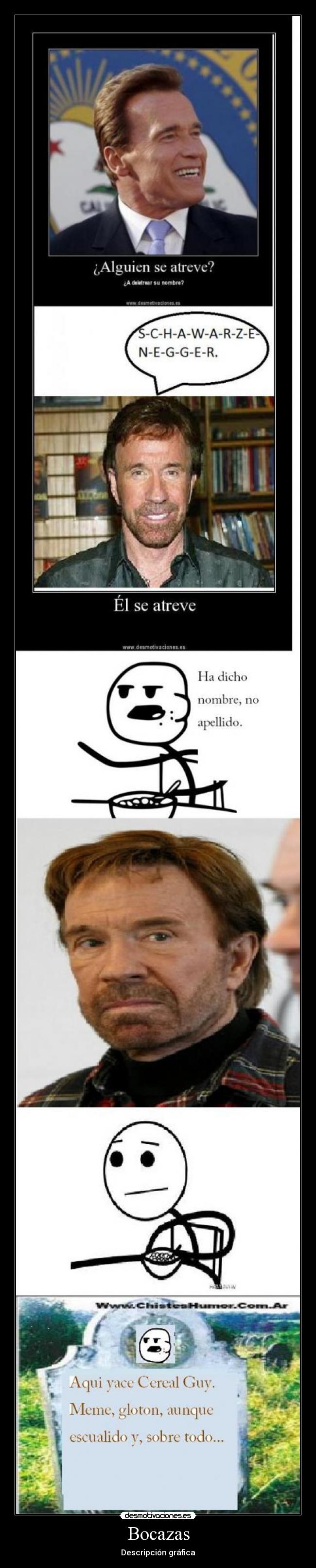 Bocazas - Descripción gráfica