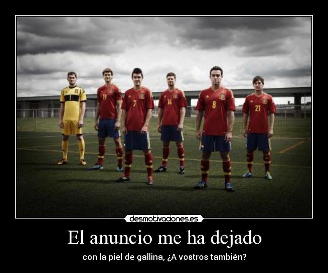 El anuncio me ha dejado -