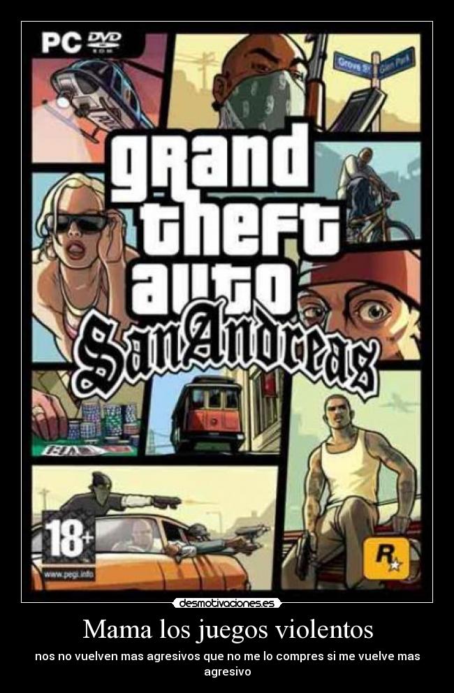 Mama los juegos violentos - 