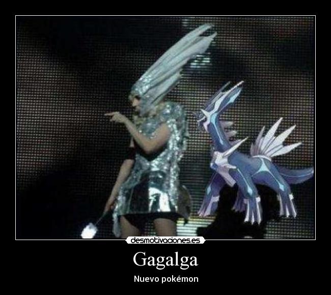 Gagalga - Nuevo pokémon