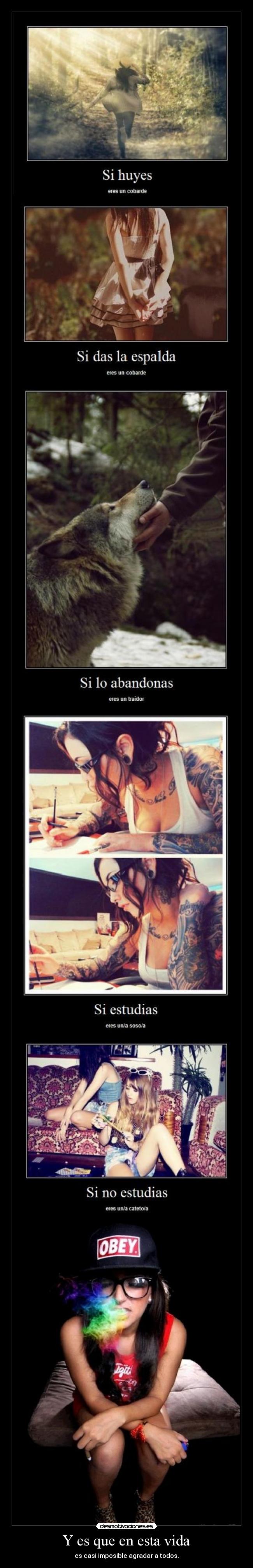 Y es que en esta vida - 