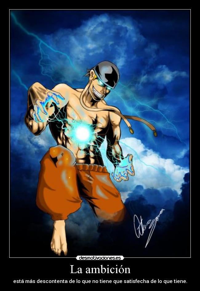 La ambición - 