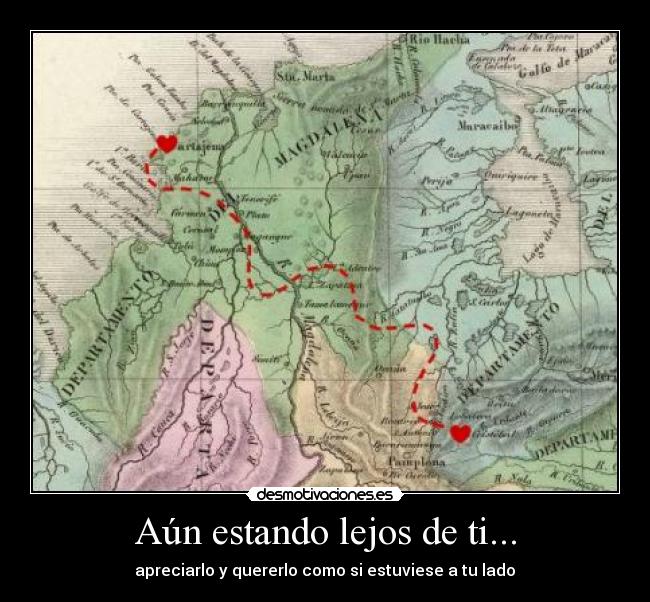 Aún estando lejos de ti... -