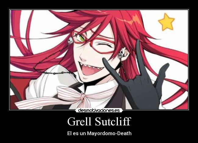 Grell Sutcliff - El es un Mayordomo-Death