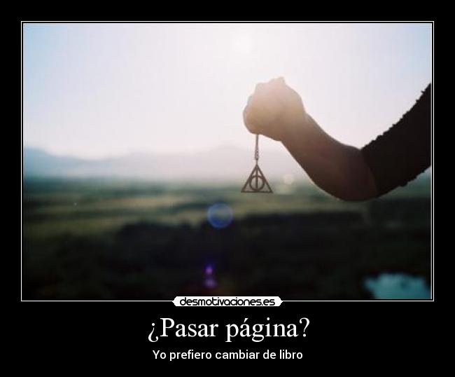 ¿Pasar página? - 