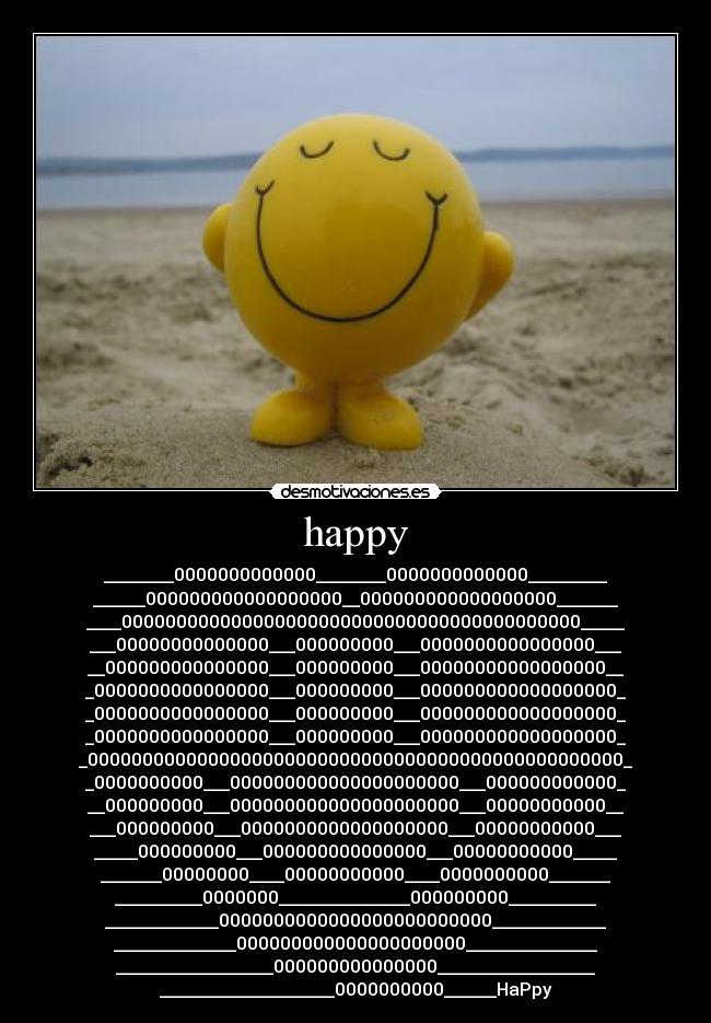 happy -