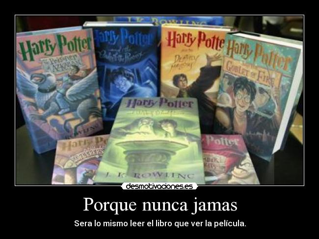 Porque nunca jamas -