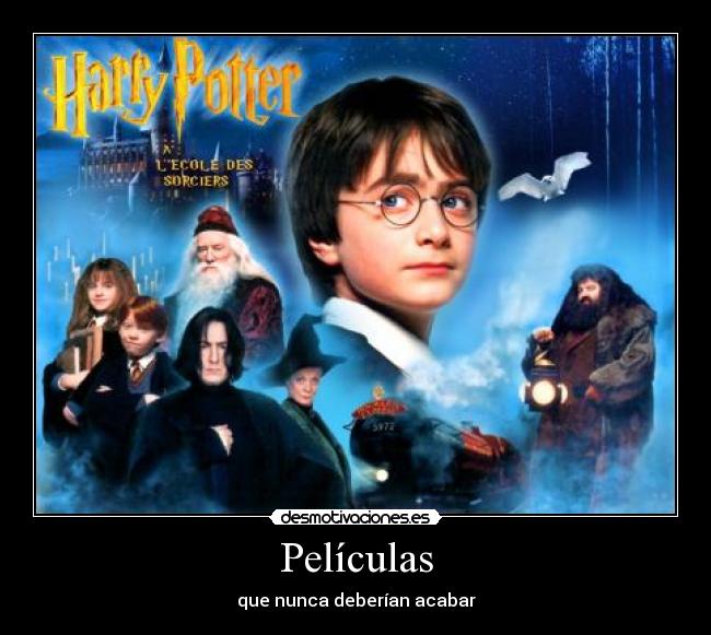 carteles peliculas harry potter voten positivo desmotivaciones