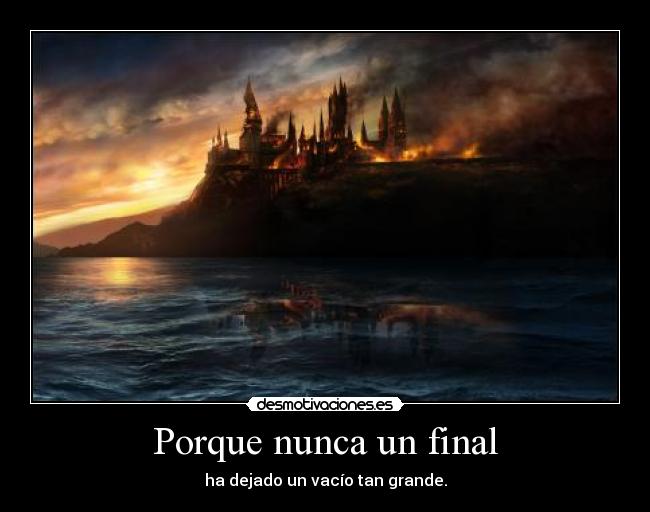 Porque nunca un final -