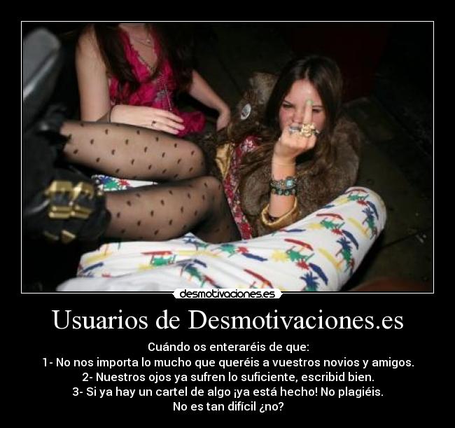 Usuarios de Desmotivaciones.es -