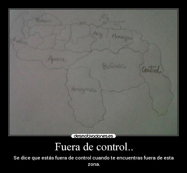 Fuera de control.. -