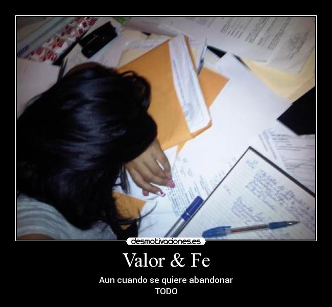 Valor & Fe -