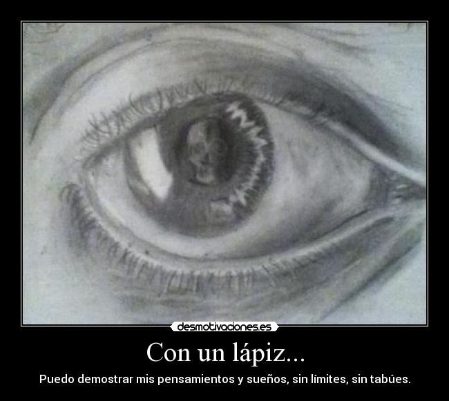 carteles dibujo lapiz desmotivaciones