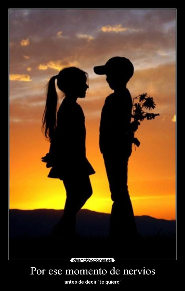 Por ese momento de nervios - 