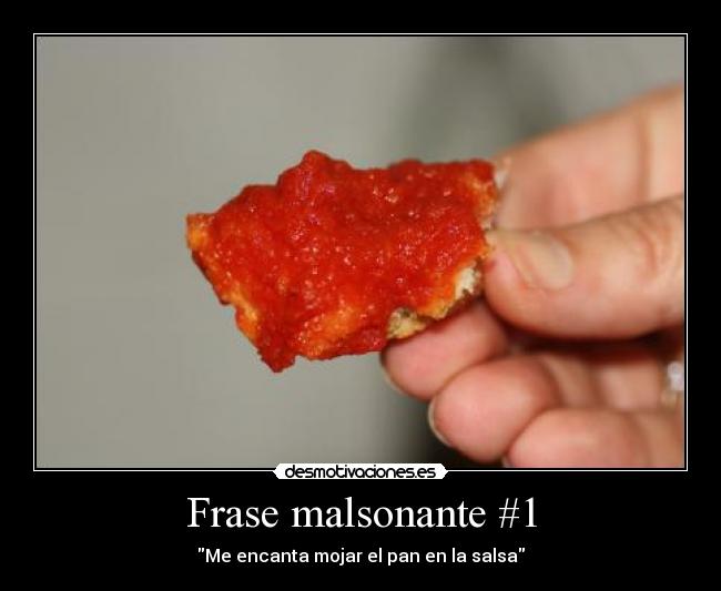 Frase malsonante #1 -
